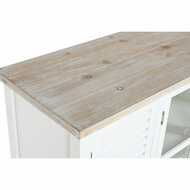 Dressoir DKD Home Decor Wit Spar Hout MDF 130 x 40 x 80 cm 2