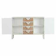 Dressoir DKD Home Decor Spar Metaal Wit 120 x 35 x 80 cm 5