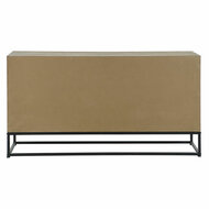 Dressoir DKD Home Decor Zwart Natuurlijk Metaal Hout MDF 120 x 40 x 64 cm 7