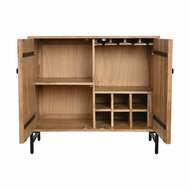 Dressoir Home ESPRIT Bruin Zwart 88 x 40 x 80 cm 4