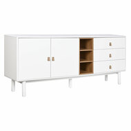 Dressoir Home ESPRIT Wit Natuurlijk 180 x 40 x 75 cm 1