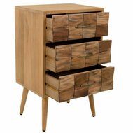 Ladekast Alexandra House Living Natuurlijk Paulownia hout 75 x 38 x 45 cm 3