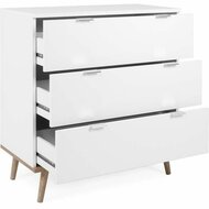 Ladekast Scandinavian Wit 79,8 x 40 x 86,5 cm 4