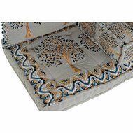 Leunstoel DKD Home Decor Geel Blauw Beige 145 x 76 x 1 cm 6