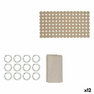 Badset Beige PVC Polyethyleen EVA (12 Stuks) 1