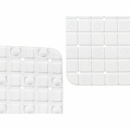 Antislipmat voor in de douche Ruiten Wit PVC 50,3 x 50,3 x 0,7 cm (6 Stuks) 3