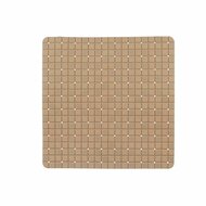 Antislipmat voor in de douche Ruiten Beige PVC 50,3 x 50,3 x 0,7 cm (6 Stuks) 2