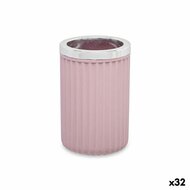 Glas Tandenborstelhouder Roze Plastic 32 Stuks (7,5 x 11,5 x 7,5 cm) 1