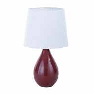 Bureaulamp Versa Camy Rood Keramisch (20 x 35 x 20 cm) 1