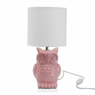 Bureaulamp Versa Uil Keramisch (16 x 16 x 32,5 cm) (16 x 32,5 x 16 cm) 1