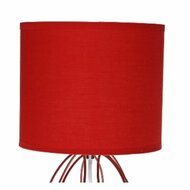 Bureaulamp Versa Mila Rood 20 x 36 cm Metaal 3