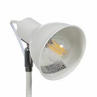 Bureaulamp Wit Ijzer 25 W 220-240 V 15 x 14,5 x 36,5 cm 7