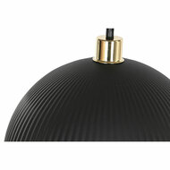 Plafondlamp Home ESPRIT Zwart Gouden Metaal 50 W 35 x 35 x 18 cm 3