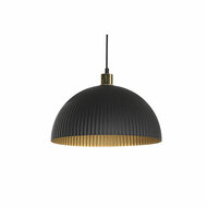 Plafondlamp Home ESPRIT Zwart Gouden Metaal 50 W 35 x 35 x 18 cm 5