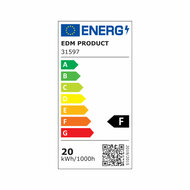 Plafondlamp EDM Aluminium 20 W (6400 K) 4