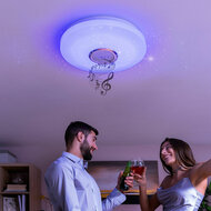 LED plafondlamp met luidspreker Lumavox InnovaGoods 1