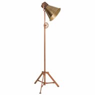 Vloerlamp Alexandra House Living Blik 47 x 163 x 47 cm 1