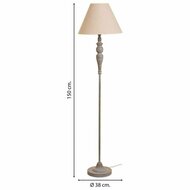 Vloerlamp Alexandra House Living Wit Grijs 220-240 V 38 x 150 x 38 cm 3