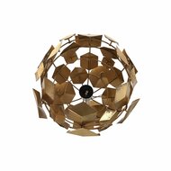 Vloerlamp DKD Home Decor Gouden 28 x 28 x 103 cm 4