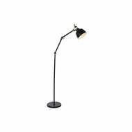 Vloerlamp DKD Home Decor 46 x 25 x 150 cm Zwart Metaal 220 V 50 W 1