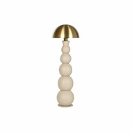 Vloerlamp Home ESPRIT Cr&egrave;me Gouden 220 V 31 x 31 x 92 cm 1