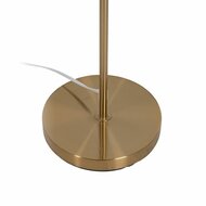 Vloerlamp Gouden Metaal Kristal 60 W 220-240 V 20 x 20 x 140 cm 5