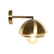 Muurlamp DKD Home Decor Gouden Metaal Ijzer 50 W Modern 220 V 20 x 24 x 16 cm 1