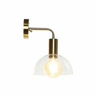 Muurlamp DKD Home Decor Gouden Metaal Kristal 50 W Modern 220 V 20 x 25 x 28 cm 1