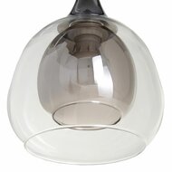 Muurlamp Kristal Grijs Metaal 19 x 19 x 30 cm 2