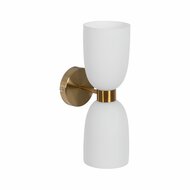 Muurlamp Wit Gouden 60 W 18 x 12 x 36 cm 1