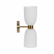 Muurlamp Wit Gouden 60 W 18 x 12 x 36 cm 2