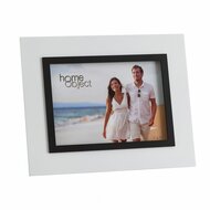 Fotolijsten Wit Zwart Kristal polyestyreen 13 x 18 cm 24,5 X 1,5 X 19,5 CM 1