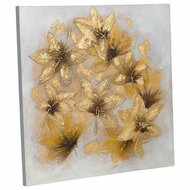 Schilderij Alexandra House Living Nature Canvas Sparrenhout 60 x 3 x 60 cm 1