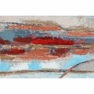 Schilderij DKD Home Decor 140 x 2,8 x 70 cm Abstract Modern (2 Stuks) 2