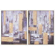 Schilderij Home ESPRIT Abstract Modern 62 x 4,5 x 82 cm (2 Stuks) 1