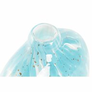 Vaas DKD Home Decor Blauw Kristal Mediterrane 12,5 x 6,5 x 28 cm 2