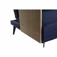 Slaapbank DKD Home Decor Blauw Bruin Zwart Metaal Modern Stads 203 x 87 x 81 cm 5