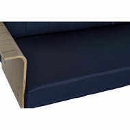 Slaapbank DKD Home Decor Blauw Bruin Zwart Metaal Modern Stads 203 x 87 x 81 cm 6