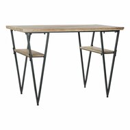 Bureau DKD Home Decor Zwart Metaal Spar (120 x 60 x 81 cm) 1