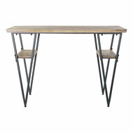 Bureau DKD Home Decor Zwart Metaal Spar (120 x 60 x 81 cm) 2