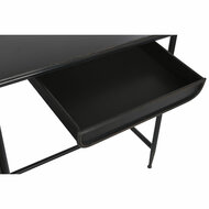 Bureau DKD Home Decor Zwart Metaal Kristal 120 x 50 x 80 cm 6