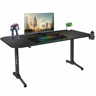 Bureau Gaming Huzaro HZ-Hero 4.7 Zwart Hout MDF 160 x 75 cm 1