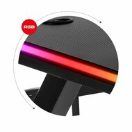 Bureau Gaming Huzaro HZ-Hero 5.0 RGB Zwart Staal Koolstofvezel 116 x 69,5 x 59 cm 2