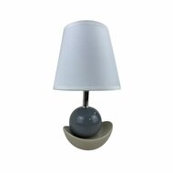 Bureaulamp Versa Noela Grijs Keramisch 15 x 25 x 12 cm 1