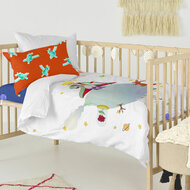 Dekbedovertrek set HappyFriday Le Petit Prince Multicolour Wieg voor baby&amp;apos;s 2 Onderdelen 4