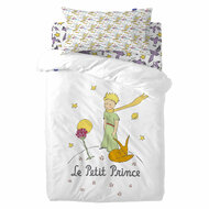 Dekbedovertrek set HappyFriday Le Petit Prince Ses Amis Multicolour Wieg voor baby&amp;apos;s 2 Onderdelen 1