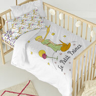 Dekbedovertrek set HappyFriday Le Petit Prince Ses Amis Multicolour Wieg voor baby&amp;apos;s 2 Onderdelen 2