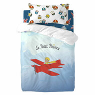 Dekbedovertrek set HappyFriday Le Petit Prince Son Avion Multicolour Wieg voor baby&amp;apos;s 2 Onderdelen 1