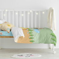 Dekbedovertrek set HappyFriday Happynois Camping Multicolour Wieg voor baby&amp;apos;s 2 Onderdelen 3