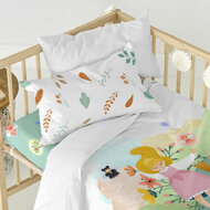 Dekbedovertrek set HappyFriday Mr Fox Dreaming   Multicolour Wieg voor baby&amp;apos;s 2 Onderdelen 3